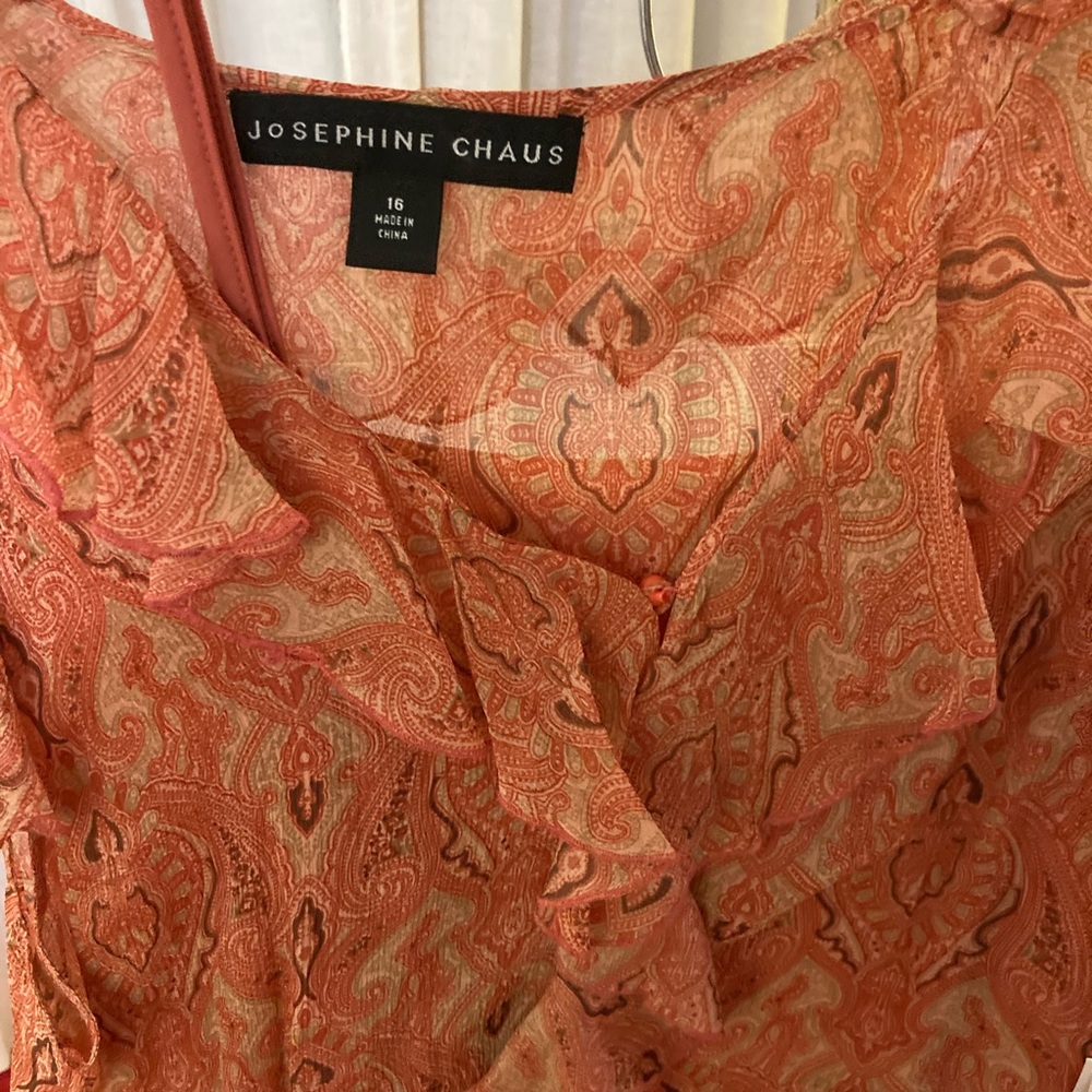 NWT Josephine Chaus Blouse with cami & skirt - Picture 6 of 10